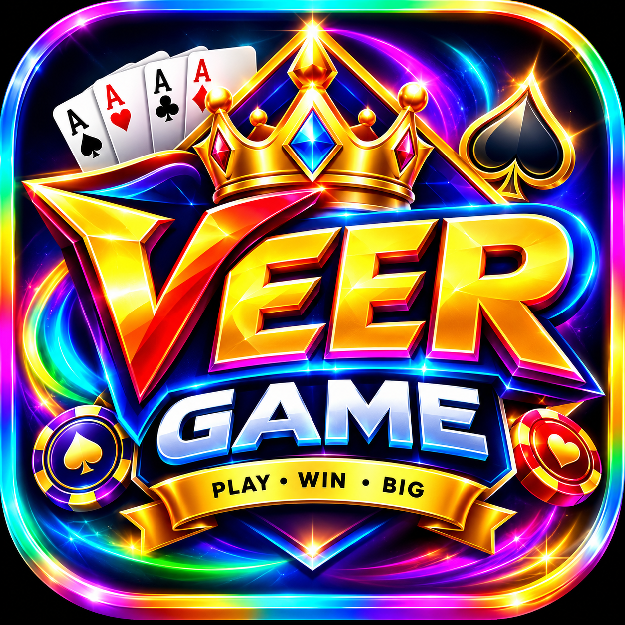 Veer Game Colour Prediction Game Premium Logo